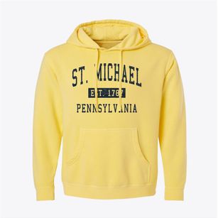 St. Michael Pennsylvania Classic Established Pigment-Dyed Hoodie