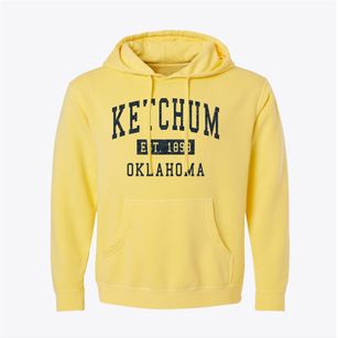 Ketchum Oklahoma Classic Established Pigment-Dyed Hoodie