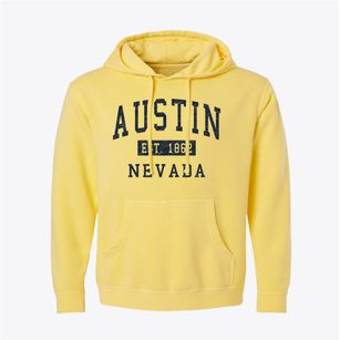 Austin Nevada Classic Established Pigment-Dyed Hoodie