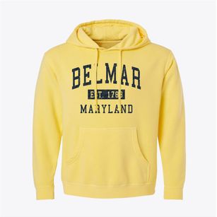 Belmar Maryland Classic Established Pigment-Dyed Hoodie
