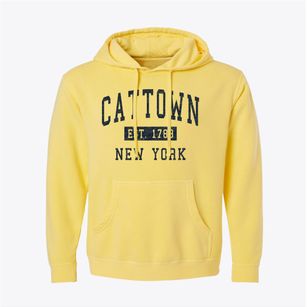 Cattown New York Classic Established Pigment-Dyed Hoodie