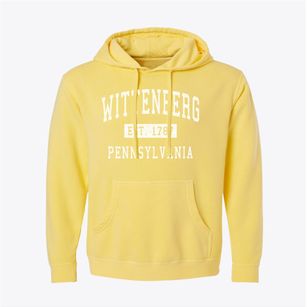 Wittenberg Pennsylvania Classic Established Pigment-Dyed Hoodie