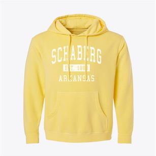 Schaberg Arkansas Classic Established Pigment-Dyed Hoodie