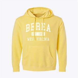 Berea West Virginia Classic Established Pigment-Dyed Hoodie