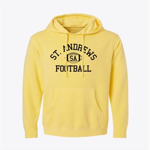 Saint Andrews School Classic Football Pigment-Dyed Hoodie