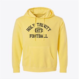 Holy Trinity School Classic Football Pigment-Dyed Hoodie