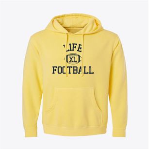 Life Christian School Classic Football Pigment-Dyed Hoodie