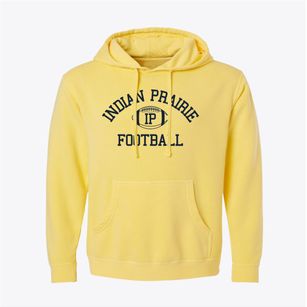 Indian Prairie Primary School Classic Football Pigment-Dyed Hoodie