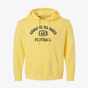 Armand Hammer United World College High Classic Football Pigment-Dyed Hoodie
