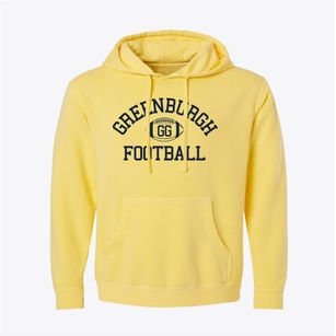 Greenburgh Graham School Classic Football Pigment-Dyed Hoodie