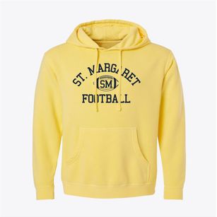 Saint Margaret School Classic Football Pigment-Dyed Hoodie