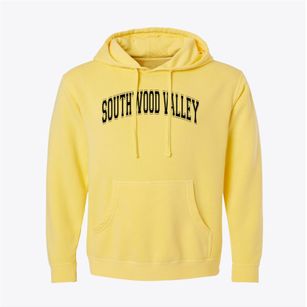 Southwood Valley Elementary School Varsity Arch Pigment-Dyed Hoodie