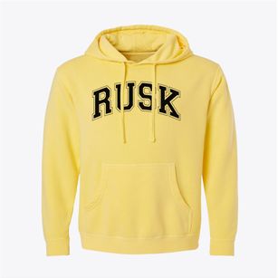Rusk Elementary School Varsity Arch Pigment-Dyed Hoodie