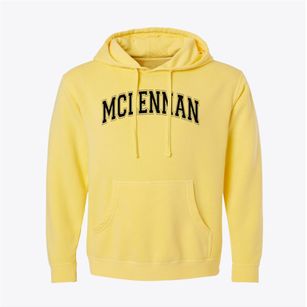 Mclennan County Challenge Academy Varsity Arch Pigment-Dyed Hoodie