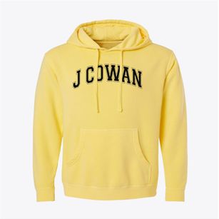 J Cowan Fundamental Elementary School Varsity Arch Pigment-Dyed Hoodie