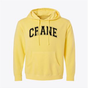 Crane Middle School Varsity Arch Pigment-Dyed Hoodie