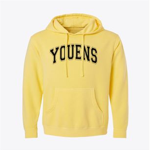 Youens Elementary School Varsity Arch Pigment-Dyed Hoodie