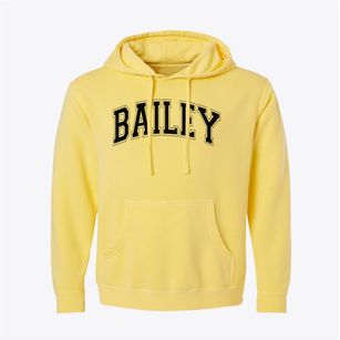 Bailey Middle School Varsity Arch Pigment-Dyed Hoodie