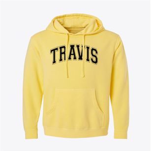 Travis Early College High School Varsity Arch Pigment-Dyed Hoodie
