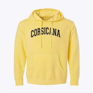 Corsicana Middle School Varsity Arch Pigment-Dyed Hoodie