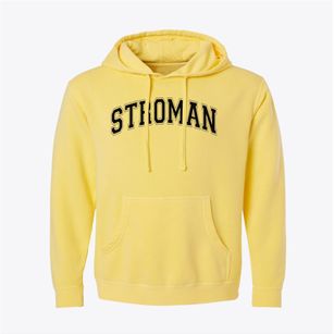 Stroman High School Varsity Arch Pigment-Dyed Hoodie