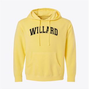 Willard Elementary School Varsity Arch Pigment-Dyed Hoodie