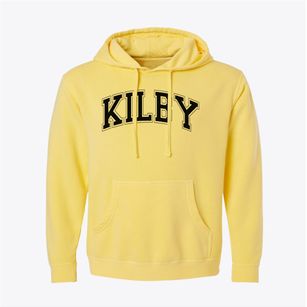 Kilby Elementary School Varsity Arch Pigment-Dyed Hoodie