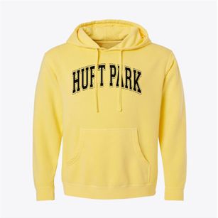 Hurt Park Elementary School Varsity Arch Pigment-Dyed Hoodie