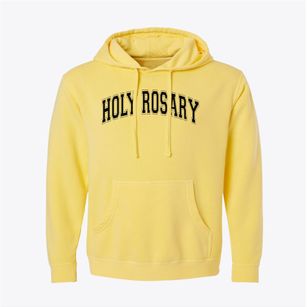 Holy Rosary School Varsity Arch Pigment-Dyed Hoodie
