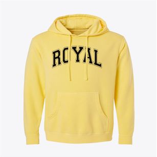 Royal Middle School Varsity Arch Pigment-Dyed Hoodie