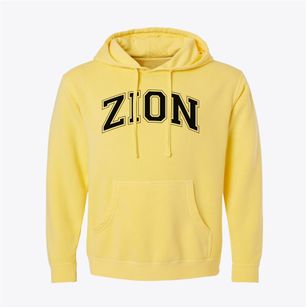 Zion Lutheran School Varsity Arch Pigment-Dyed Hoodie