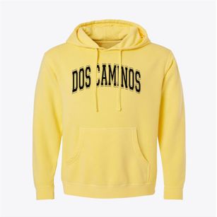 Dos Caminos Elementary School Varsity Arch Pigment-Dyed Hoodie