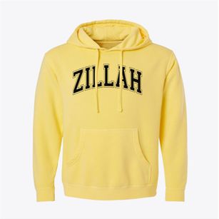 Zillah Elementary School Varsity Arch Pigment-Dyed Hoodie