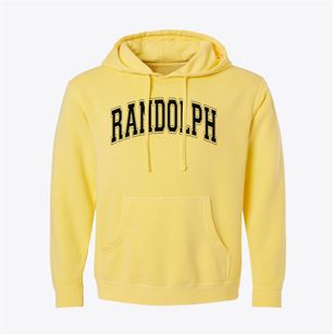 Randolph School Varsity Arch Pigment-Dyed Hoodie