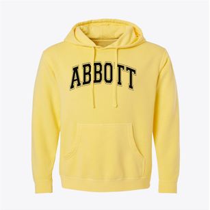 Abbott Middle School Varsity Arch Pigment-Dyed Hoodie
