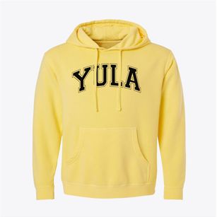 Yula Varsity Arch Pigment-Dyed Hoodie