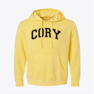 Cory Elementary School Varsity Arch Pigment-Dyed Hoodie