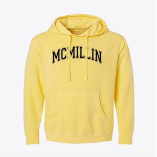 Mcmillin Elementary School Varsity Arch Pigment-Dyed Hoodie