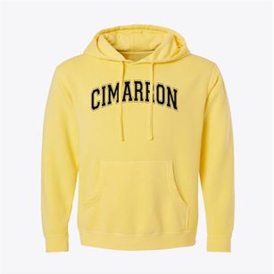 Cimarron Elementary School Varsity Arch Pigment-Dyed Hoodie