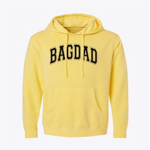 Bagdad Elementary School Varsity Arch Pigment-Dyed Hoodie