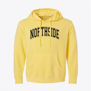 Northside School Varsity Arch Pigment-Dyed Hoodie