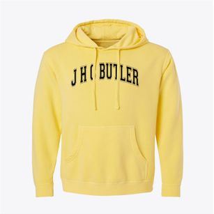 J H C Butler Elementary School Varsity Arch Pigment-Dyed Hoodie