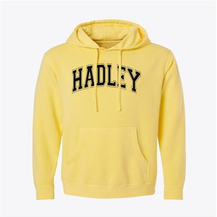 Hadley Junior High School Varsity Arch Pigment-Dyed Hoodie