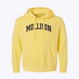 Mollison Elementary School Varsity Arch Pigment-Dyed Hoodie