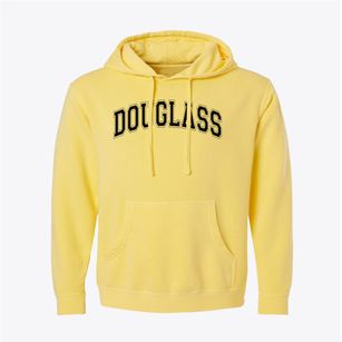 Douglass Varsity Arch Pigment-Dyed Hoodie