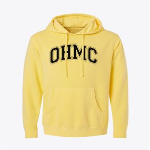 Ohmc Varsity Arch Pigment-Dyed Hoodie