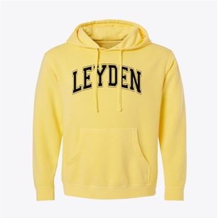 Leyden High Schools Varsity Arch Pigment-Dyed Hoodie
