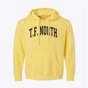 Thornton Fractional North High School Varsity Arch Pigment-Dyed Hoodie