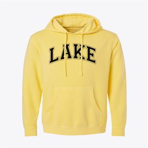 Lake Elementary School Varsity Arch Pigment-Dyed Hoodie