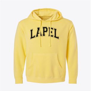 Lapel Elementary School Varsity Arch Pigment-Dyed Hoodie